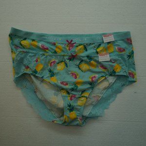 Cacique Fruit Themed Lemon Watermelon Pineapple underwear NWT Size 18 / 20